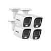 ANNKE 4 Pack Add-On 3K Super HD Smart Dual Light Color Night Vision Security Camera, 4-in-1 CCTV Surveillance Camera with Built-in Mic, IP67 Weatherproof for Outdoor Indoor Use, Easy Install view 1
