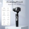 Hohem iSteady Pro 4 3-Axis Handheld Sports Camera Gimbal Stabilizer Wireless Control Splash Proof Stabilizer Replacement for GoPro 10 9 8 7 6 5 4 3 OSMO Action Insta360 One R view 2