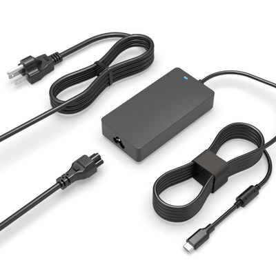 130W 100W USB C Charger Replacement for Dell Precision 3480 3580 P165G001 P165G002 P165G003 P127F001 Laptop Type C Power Supply Adapter Cord