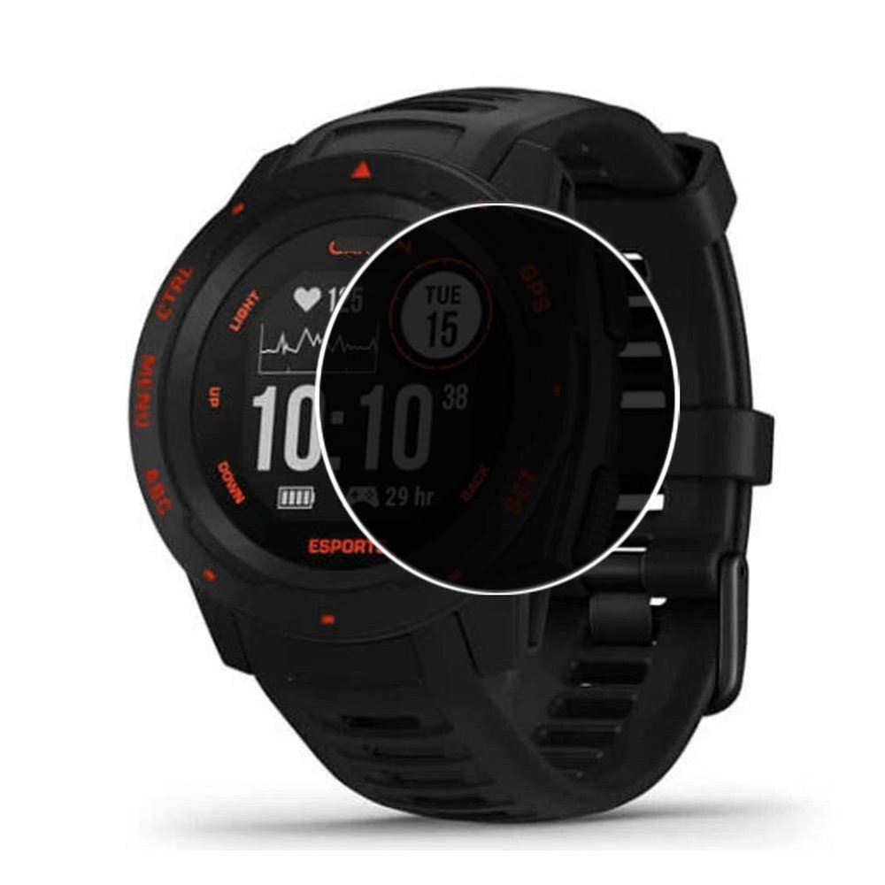 Puccy Privacy Screen Protector Film, compatible with Garmin Instinct Esports Edition Anti Spy TPU Guard Not Tempered Glass Protectors New