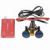 ORILAO Loupes 3.5X-420mm Working Distance Binocular Optical Glass 5W Metal Filter HeadLamp Aluminum Box (Red) view 4