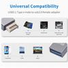 Duttek USB 3.1 Motherboard Adapter Converter 1 Pack, 10Gbps High Speed 3.1 USB Type-E Male to USB3.0 Female Motherboard Internal Adapter for Computer. view 3