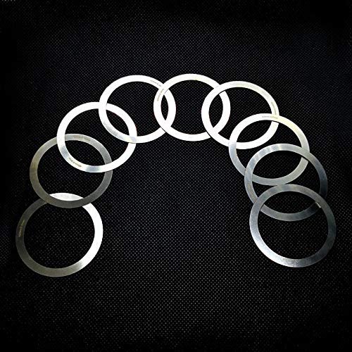 Astronomical Telescope Accessories S8277 M42 Flange Piece 0.1-1MM a Total of 9 Specifications Stainless Steel Flange Gasket Astronomical Deep Space Photography