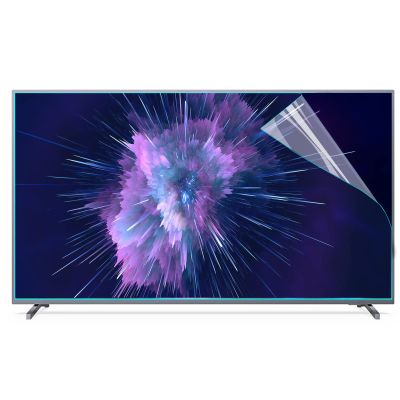 JCSKY Anti Blue Light TV Screen Protector for 32-75 Inch, Indoor Anti Glare TV Anti-Reflection Screen Frosted Film Anti-Scratch for LCD/LED/OLED & QLED 4K HDTV,50"(1101620mm)