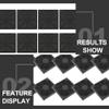 SOLUSTRE 10 Pcs Fan Cover Fan Cover Fan Computer Mesh Fan Net Fan Mesh Computer Fan Case Fan - Computer Mesh Fan 15c Cooler Abs Chassis view 2
