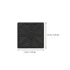 SOLUSTRE 10 Pcs Fan Cover Fan Cover Fan Computer Mesh Fan Net Fan Mesh Computer Fan Case Fan - Computer Mesh Fan 15c Cooler Abs Chassis view 4