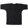 SOLUSTRE Salon Smocks Short Sleeve Barbers Uniform Barber Smock Zip Up Work Clothes Haircut Cape Barber Apron Salon Smocks Hairdressing Cape for Worker Hairdresser view 1