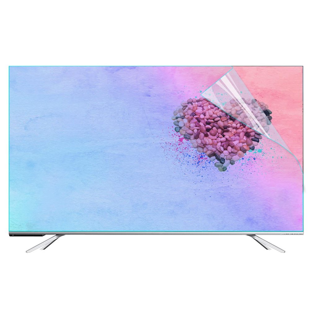 JCSKY 32-75 Inch Anti UV TV Screen Protector, Anti Glare TV Anti Blue Light Screen Frosted Film for TCL/Samsung/Toshiba/Sony/LG/Hisense,42"(917516mm)