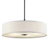 Bailey Street Home 5 Light Pendant with Transitional Inspirations 12 inches Tall by 30 inches Wide-Black Finish Transitional Pendant/Semi Flush 147-Bel-4187290 view 2