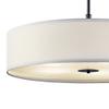 Bailey Street Home 5 Light Pendant with Transitional Inspirations 12 inches Tall by 30 inches Wide-Black Finish Transitional Pendant/Semi Flush 147-Bel-4187290 view 3