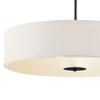 Bailey Street Home 3 Light Convertible Pendant with Transitional Inspirations 6 inches Tall by 24 inches Wide-Olde Bronze Finish Transitional Pendant/Semi Flush 147-Bel-648793 view 4