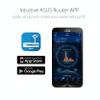 ASUS RT-AX1800S Dual Band WiFi 6 Extendable Router, Subscription-Free Network Security, Parental Control, Built-in VPN, AiMesh Compatible, Gaming & Streaming, Smart Home view 4