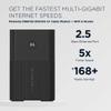 Motorola MG8725 WiFi 6 Router + Multi-Gig Cable Modem | 2-in-1 Device | Approved for Comcast Xfinity, Cox, Spectrum| Up to 6000 Mbps | DOCSIS 3.1 | AX6000 view 2