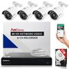AmSecu 4K Security Camera System, 4-Channel Video Recorder NVR with 4 Bullet IP Cameras for Home Security Indoor/Outdoor, Pre-Installed 1TB Surveillance Hard Drive Kit view 1