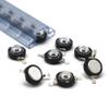 TOPXCDZ 50pcs 3W Infrared IR High Power LEDs Emitter CCTV Camera IR Diode for Security Night Vision CCTV Black LEDs 730nm 850nm 940nm 3W 700mA (120 850nm) view 1