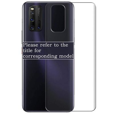Puccy 2 Pack Back Protector Film, compatible with SONY WALKMAN NW-ZX2 / NW-ZX1 / NW-F880 TPU Guard Cover Not Tempered Glass/Not Front Screen Protectors