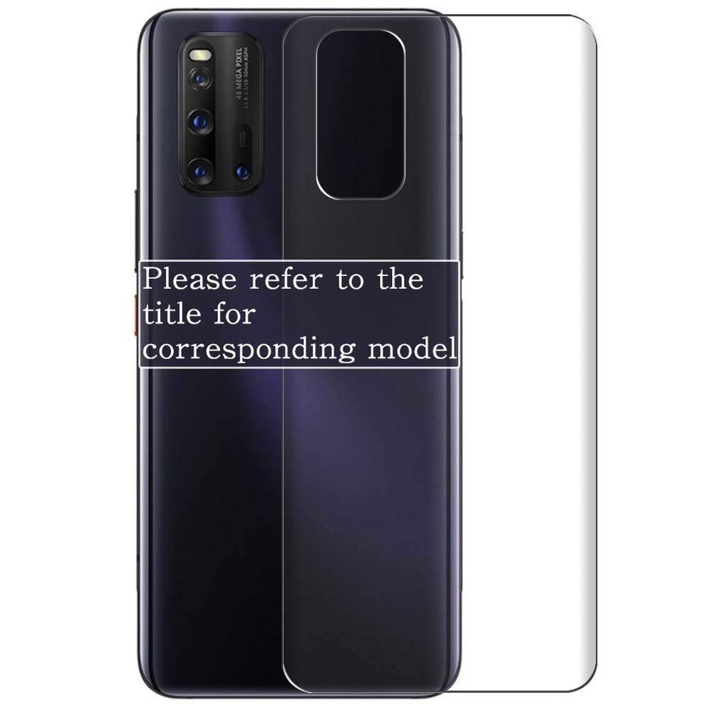 Puccy 2 Pack Back Protector Film, compatible with SONY WALKMAN NW-ZX2 / NW-ZX1 / NW-F880 TPU Guard Cover Not Tempered Glass/Not Front Screen Protectors