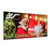 Elite Screens 125 inch CLR/ALR Projector Screen 2.35:1, Standard Throw Projection, Edge Free Ambient Light Rejecting Fixed Frame for Indoor Movie Screen Home Theater - Aeon CineGrey 3D AR125C3D-WIDE view 1