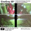 Elite Screens 125 inch CLR/ALR Projector Screen 2.35:1, Standard Throw Projection, Edge Free Ambient Light Rejecting Fixed Frame for Indoor Movie Screen Home Theater - Aeon CineGrey 3D AR125C3D-WIDE view 4