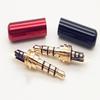 100PCS Gold Plated 3.5 mm Male Plug Audio Jack 4 Pole Connector for DIY Stereo Headset Earphone or Used for Repair Earphone view 2