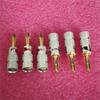 10PCS Black Red 4mm Banana Plug for Video 24K Gold Plated Speaker Copper Adapter Audio Connector view 4