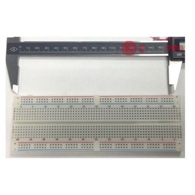 Breadboard 830 Point Solderless PCB Bread Board MB-102 MB102 with Color bar Test Develop DIY 16.5x5.5cm