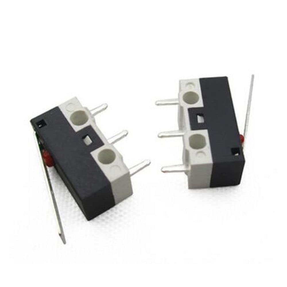 10PCS Tact Micro Mouse Switch Mini Tripod Daibing Rectangular Micro Switch