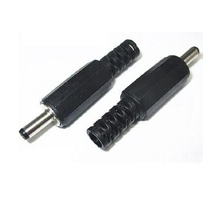 10PCS Black 3.5mm x 1.1mm DC Power Male Plug Jack Adapter
