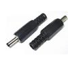 10PCS Black 3.5mm x 1.1mm DC Power Male Plug Jack Adapter view 1