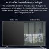 AIZYR Matte TV Screen Protector, Anti-Glare/Anti Blue Light/Anti Scratch Film Glare Relieve Screen Filter for LCD, LED, OLED & QLED 4K HDTV,49 in 1075 X 604mm view 4