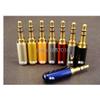 100Pcs 3.5 mm Plug Audio Jack 3Pole Gold-Plated Earphone Adapter for DIY Stereo Headset Earphone or Used for Repair Earphone view 1