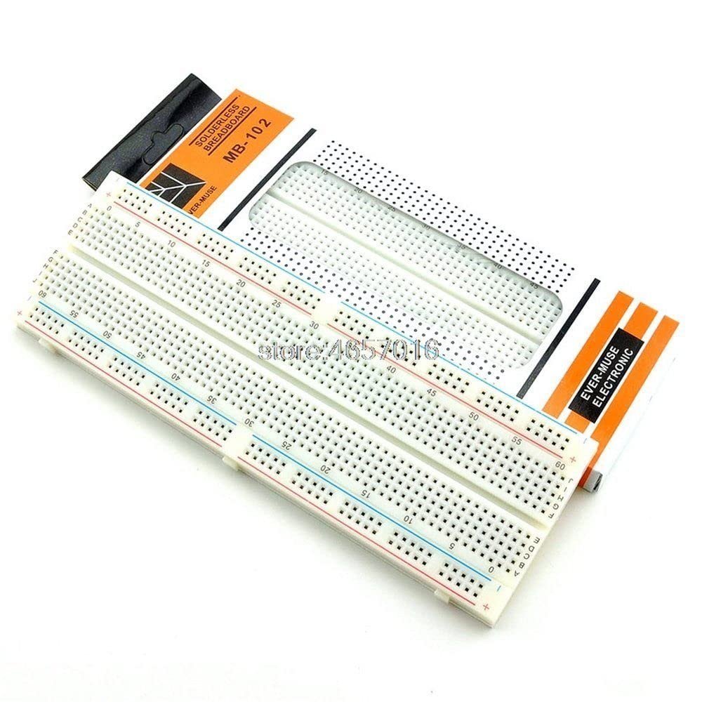 5pcs/lot Breadboard 830 Point Solderless PCB Bread Board MB-102 MB102 Test Develop DIY