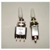 10pcs Black Button Switch KNX1x2 Two File 2A 250V Tripod Toggle Switch view 1