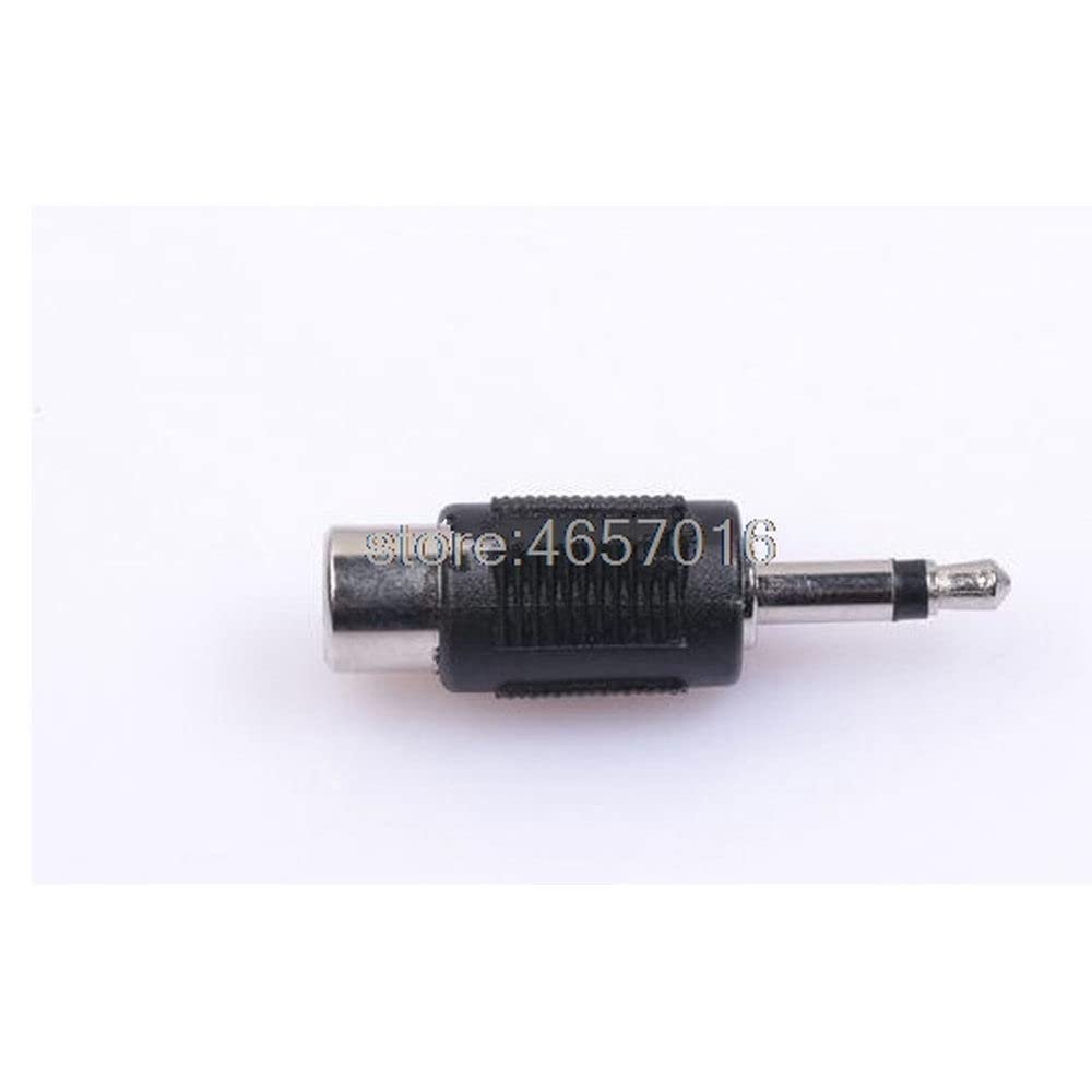 10pcs 2.5mm Male Mono Plug to RCA Jack Female Audio Adapter F/M