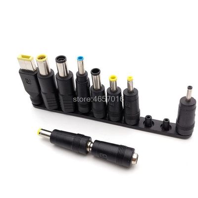 10pcs/Set 5.5x2.1mm Multi-Type Male Jack for DC Plugs for AC Power Adapter Computer Cables Connectors for Notebook Laptop