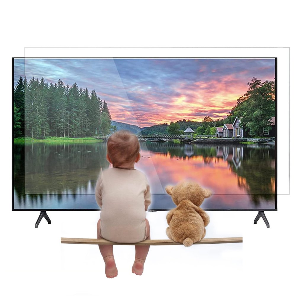 AIZYR 32-75 Inch TV Screen Protector, Anti-Glare/Anti Blue Light/Anti Scratch Filter Film Relieve Eye Strain and Help You Sleep Better,32 in 704 X 395mm