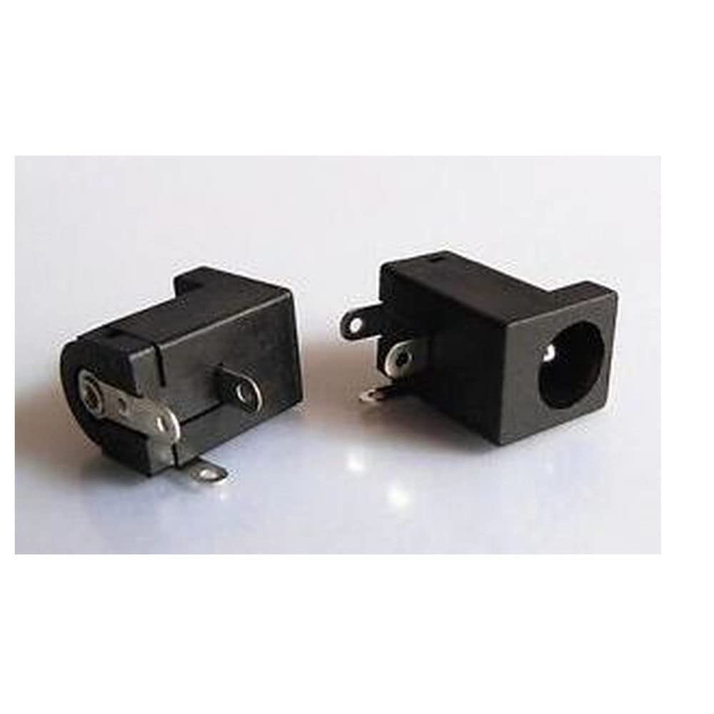 10PCS/LOT DC Power Socket Jack DC-005 PIN=2.0 Needle Size Adaptation 5.5mmx2.1mm Power Female Plug 5.5x2.1MM
