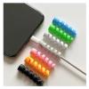 Spiral Cable protector-20Pcs Flexible Spiral Tube Cable Winder Protector Wire Cord Organizer Protetor for Charging Cable view 2
