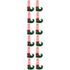 PartyKindom 12pcs Christmas Chair Leg Creative Foot Sleeves for Festive Decor Protects Furniture Legs Floors Easy to Install for Holiday Celebrations view 2