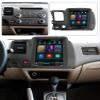 10.4 inch Vertical Screen Android 8.1 System car GPS Navigator for Honda Civic 2006-2011 with Canbus view 2