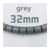 1 Meter Wire Spiral Cable Wrap- Wire Organizer Cable Protector Coiled Tube Flexible Cable Management Wire Wrap Tidy Cable Winder Wire Storage Pipe (Color : 32mm Grey) view 2
