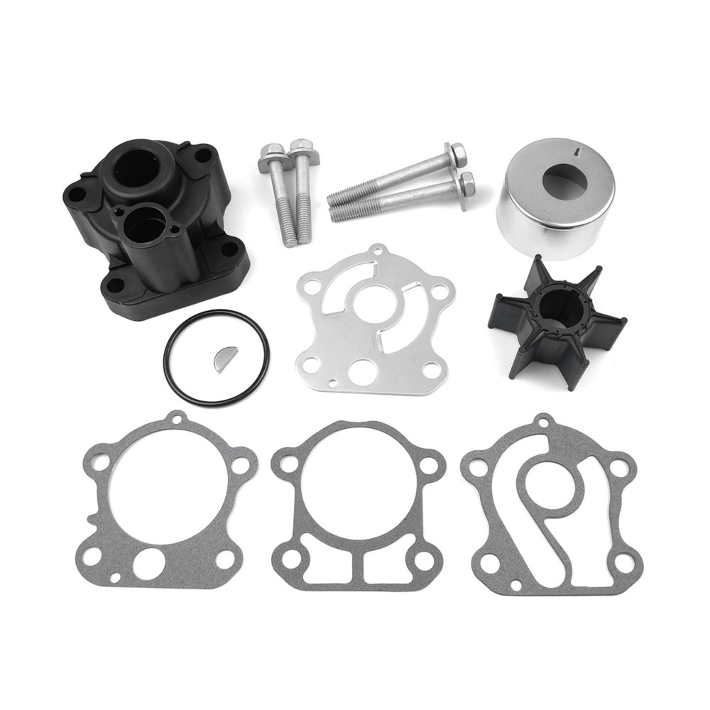MARKGOO 692-W0078-02-00 Water Pump Impeller Repair Kit with Housing for Yamaha Outboard 60 70 75 80 85 90 HP C85 CV85 C90 Boat Motor Engine Rebuild Service Parts Replacement Sierra 18-3370 18-3371