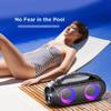 AXESS Portable Boombox Bluetooth Speaker - Wireless Speakers TWS Link+ Portable Radio Indoor Outdoor Stereo System AUX & USB Speakers with Handle 2.1 Double Subwoofer Plus Tweeter 40W RMS - MPBT7501P view 2
