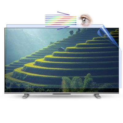 CICIHP Anti-Reflection Filter TV Screen Protector for 32-75 Inch, Matte Anti-Glare/Anti-Blue Light/Dust Filter Film,50" 1101620