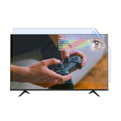 CICIHP Anti Glare Anti Break LCD TV Screen Protector Filter for 32-75 Inches Blue Light Filter,Shielding UV and Radiation Monitor Filter,46" 1017570