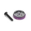 JRC Components Enkei Top Cap Bike Stem Mount | Compatible with All Models of Wahoo Elemnt GPS Devices | Lightweight CNC 6061-T6 Aluminium Body | Suitable for use with 1 1/8" Headset - Purple view 1