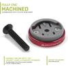 JRC Components Enkei Top Cap Bike Stem Mount | Compatible with All Models of Wahoo Elemnt GPS Devices | Lightweight CNC 6061-T6 Aluminium Body | Suitable for use with 1 1/8" Headset - Red view 3