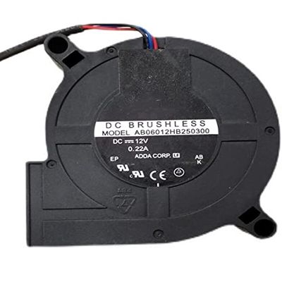AB06012HB250300 DC BRUSHLESS Fan 12V 0.22A 60mm60mm25mm Cooling Fan