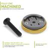 JRC Components Enkei Top Cap Bike Stem Mount | Compatible with All Models of Wahoo Elemnt GPS Devices | Lightweight CNC 6061-T6 Aluminium Body | Suitable for use with 1 1/8" Headset - Gold view 3