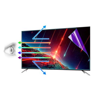 TYRHMY Anti Glare Screen Protector for 70 Inches TV, Matte Film Anti Blue Light Protectors Relieve Screen Filter Relieve Eye Fatigue for LCD, LED, OLED & QLED 4K HDTV,46" 1017 * 570